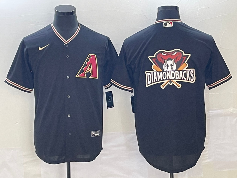 Men's Arizona Diamondbacks Black Team Jersey